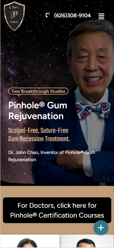 Mobile preview of drjohnchao.com
