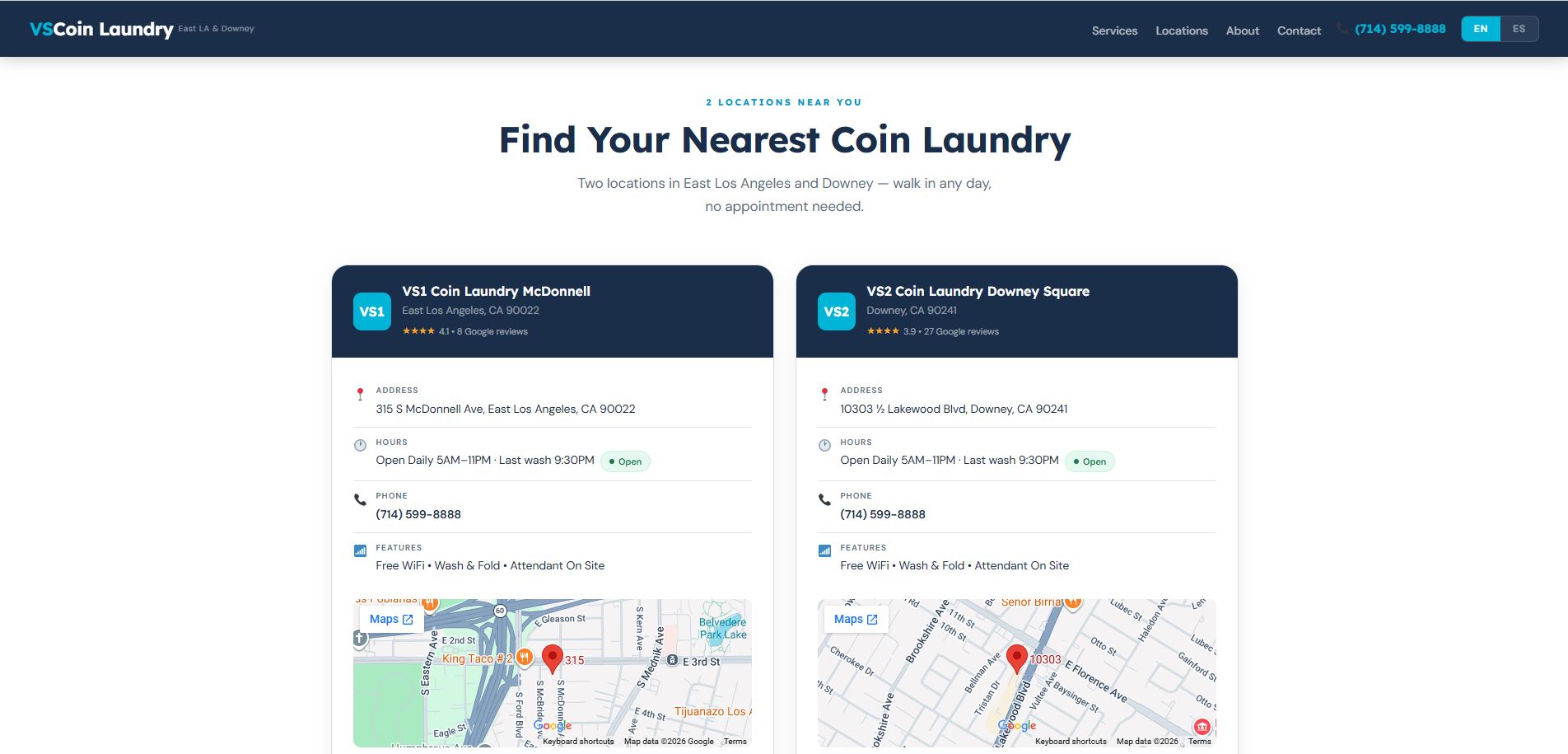 Laundry Business USA website