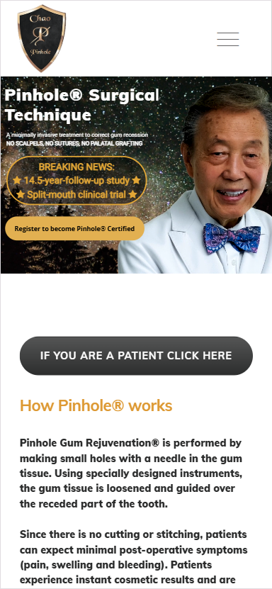 Mobile preview of pinholesurgicaltechnique.com